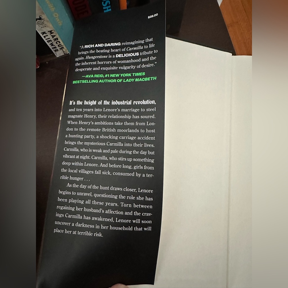 Hungerstone by Kat Dunn Hardcover - Picture 2 of 3